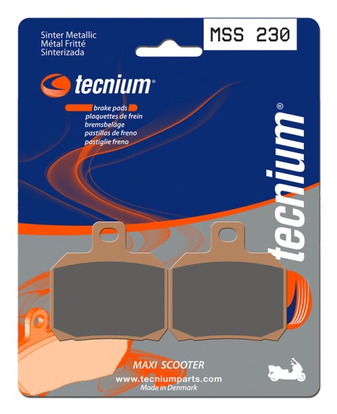 Tecnium Maxi Scooter Sintermetall Bremsbeläge - MSS230