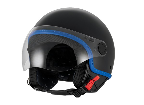 Vespa Jethelm Visor 4.0 DEC Blade schwarz matt