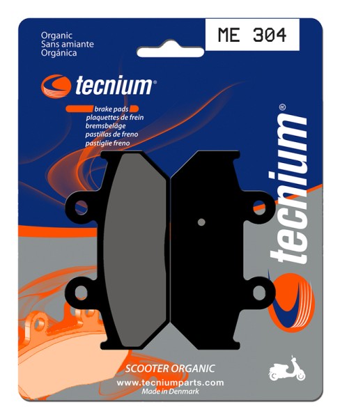 Tecnium Scooter Organische Bremsbeläge - ME304