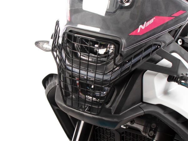 Lampenschutzgitter schwarz für CFMoto 450 MT (24-) Hepco & Becker
