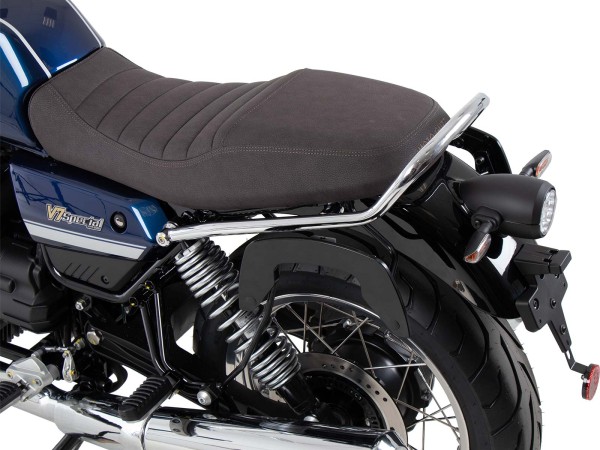 C-Bow Seitenträger schwarz für Moto Guzzi V7 850 Stone Corsa (2024) Hepco & Becker