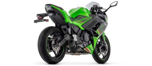 ARROW Auspuffanlage INDY RACE EVO Titan für Kawasaki Ninja 650 (35kW), Z650 (35kW) Modelljahr 2024-