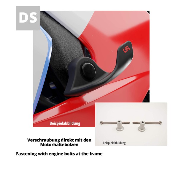 LSL SlideWing Befestigungskit für Triumph Daytona 600, 2003-2005