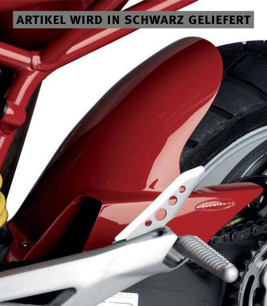 Barracuda Kotflügel schwarz für Ducati Multistrada 1000 2004-2007