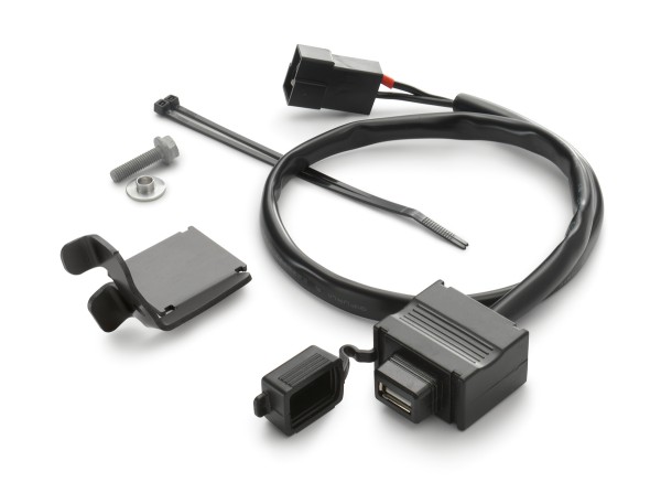 KTM USB-Ladebuchsenkit für 790 Duke (Bj.18-) / 890 Duke (Bj.20-)
