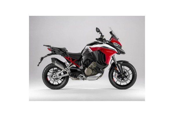 Stompgrip Tank Pad schwarz, Volcano, Streetbike Tank Kit - Tank Seiten, für Ducati Multistrada V4/S/