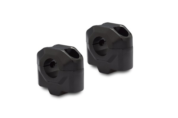 SW-Motech Lenkererhöhung, schwarz für Ø 22 mm Lenker, H=25 mm für Honda CB 1100 EX