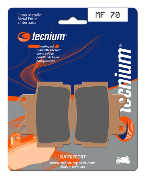 Tecnium Street Performance Sintermetall Bremsbeläge - MF70