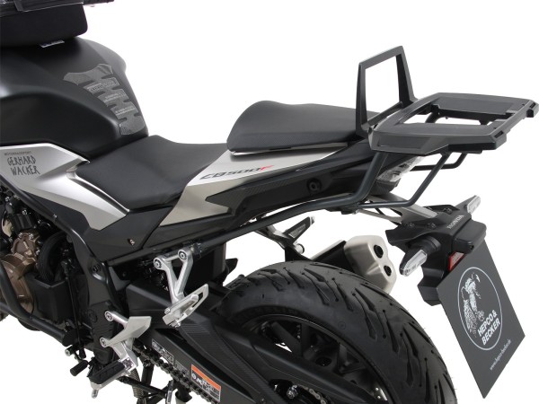 Alurack Topcase-Träger anthrazit für Honda CB 500 F (19-23) Hepco & Becker