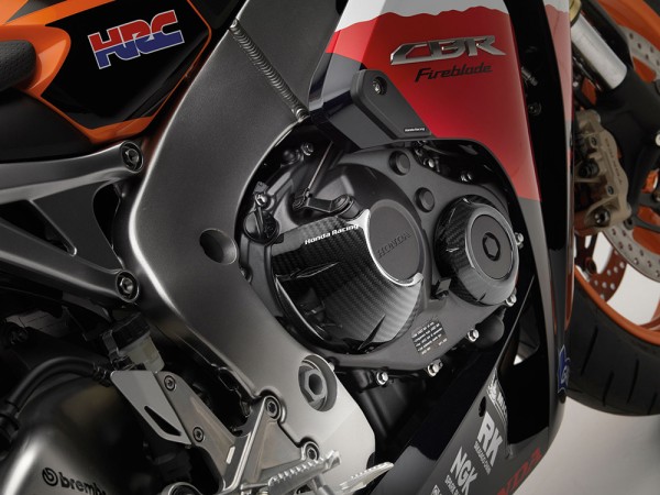 Protektoren Motorgehäuse, Carbon Original Honda CBR1000RR Fireblade / SP ohne ABS