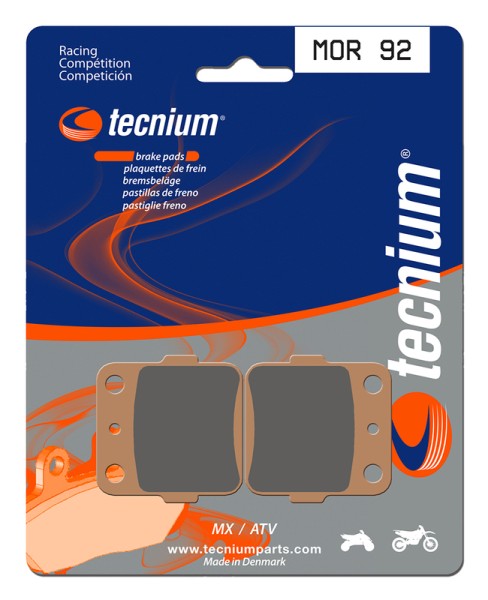 Tecnium Racing MX/ATV Sintermetall Bremsbeläge - MOR92