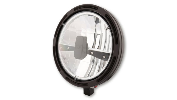 HIGHSIDER pro 7 Zoll Scheinwerfer Frame-R1 Typ 3 LED Schwarz Untere Befestigung