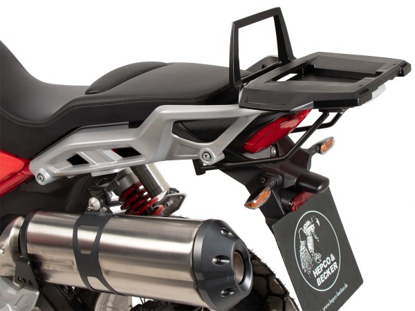 Alurack Topcaseträger für Moto Guzzi V85 TT (24-) Hepco & Becker