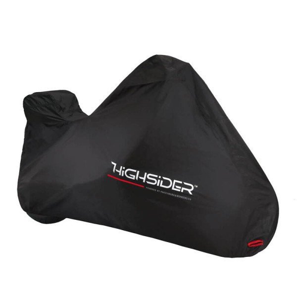 HIGHSIDER pro Outdoor Abdeckplane Schwarz M, Mit Topcase (1Stck)