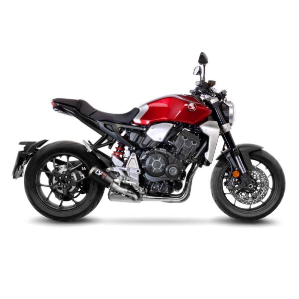 LeoVince Auspuffanlage LV 10 SIC58 für Honda CB 1000 R, Carbon, slip on, Euro4+5, E-Gutachten