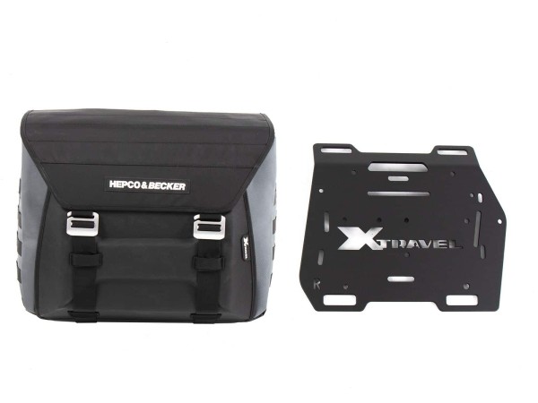 Seitentasche Xtravel Basic (Einzeltasche) rechts inkl. 1x Universaladapterplatte