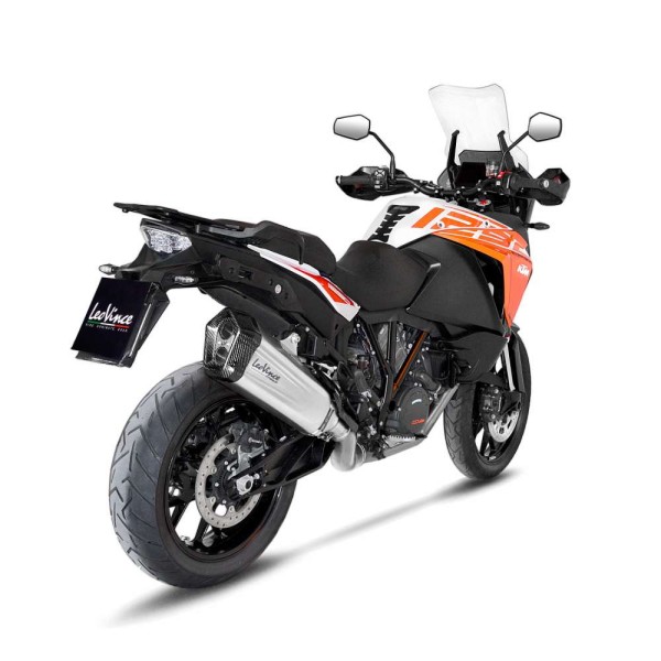 LeoVince Auspuffanlage LV-12 für KTM Adventure /Duke, Titan, slip on, Euro4, E-Gutachten