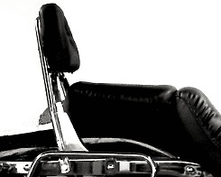 Sissybar ohne Gepäckträger chrom für Honda VT 1100 C (87-93) Hepco & Becker