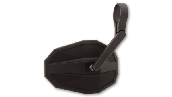 HIGHSIDER smart Lenkerendenspiegel Straight Schwarz Kurz (1Stck.)