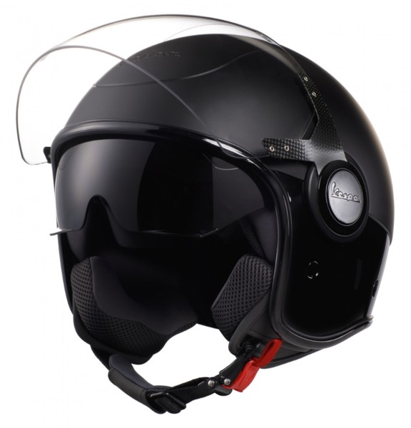 Vespa VJ Helm schwarz / schwarz
