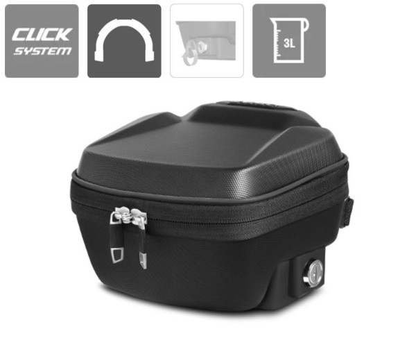 Shad Tankrucksack 3L, Click System, abschliessbar