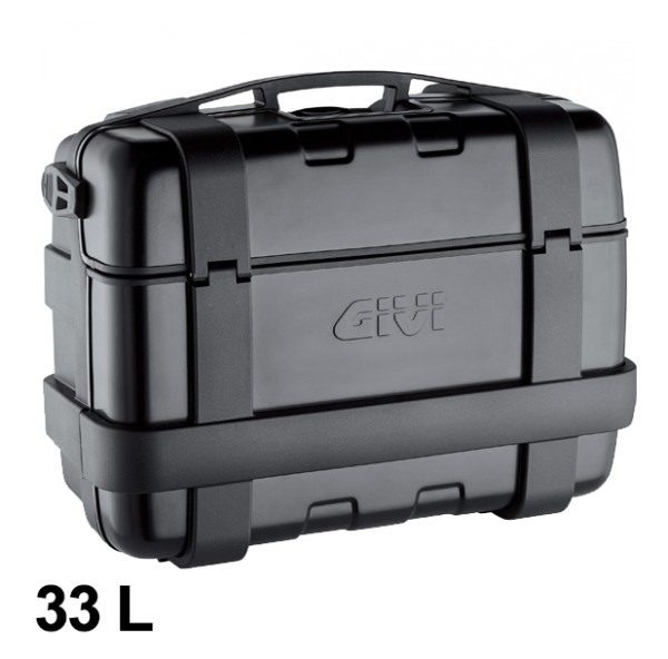 Trekker 33 Liter MONOKEY Koffer mit Alu Cover schwarz Givi