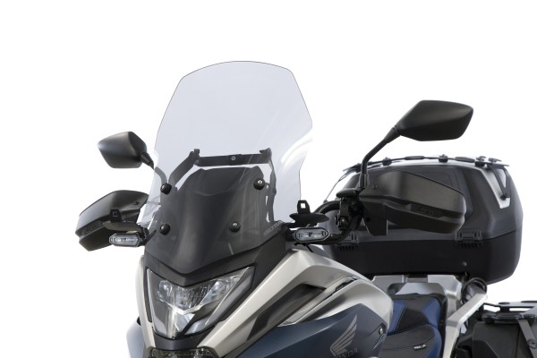 Hohes Windschild für Honda NC 750 X (21-24) rauchgrau