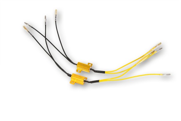 HIGHSIDER smart Leistungswiderstand 25 W - 10 Ohm, Mit Kabel (Paar)