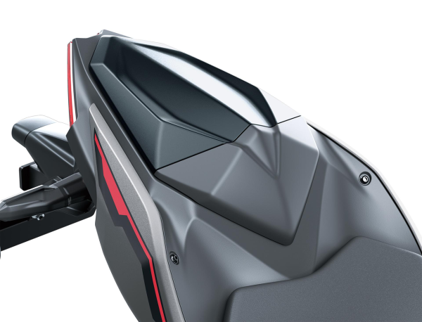 Soziussitzabdeckung Metallic Flat Spark Black (739) für Kawasaki Ninja 500 SE / Z 500 Original