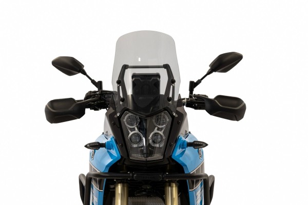 Rally Windschild rauchklar für Yamaha Ténéré 700 (19-24)