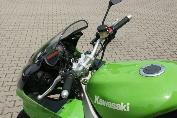 LSL Superbike-Kit mit Teilegutachten für Kawasaki ZX-9R, Typ ZX900C, 1998-1999, silber, (Typ G)