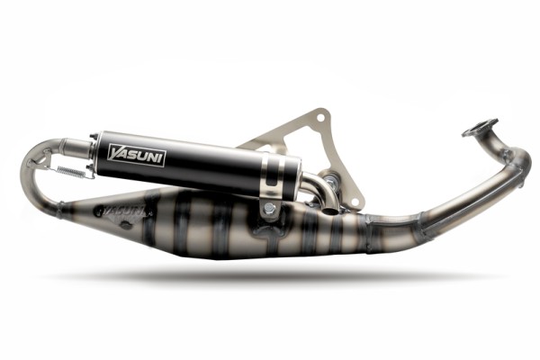 Yasuni Carrera 10 Komplett Auspuff Schwarz - Peugeot