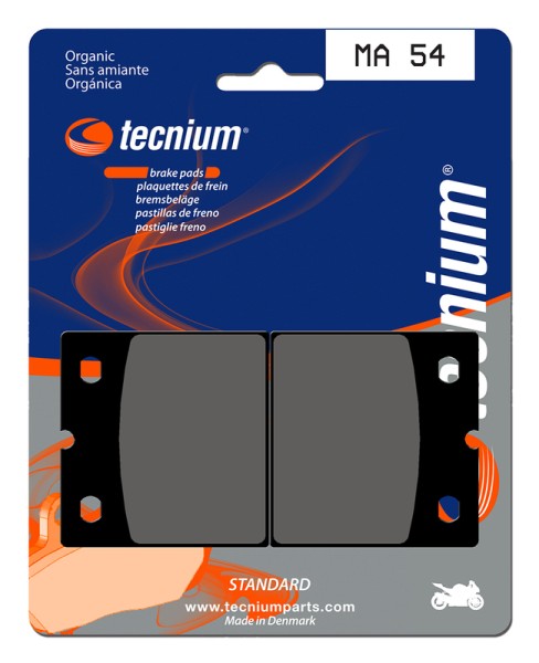 Tecnium Street Organische Bremsbeläge - MA54