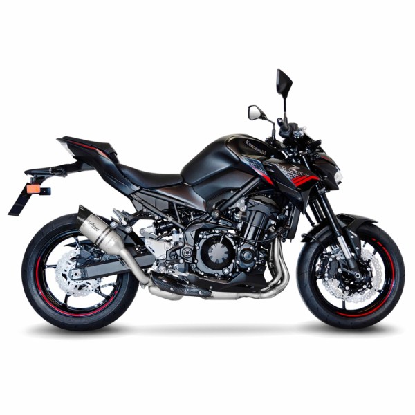 LeoVince Auspuffanlage LV Pro für Kawasaki Z 900, Titan silber, slip on, E-Gutachten