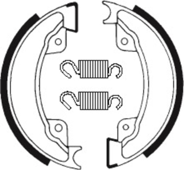 Tecnium Street Organische Bremsbacken - BA077
