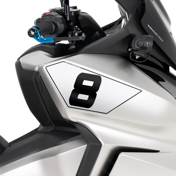 Nummerntafel für Honda Forza 750 (21-) - Barracuda