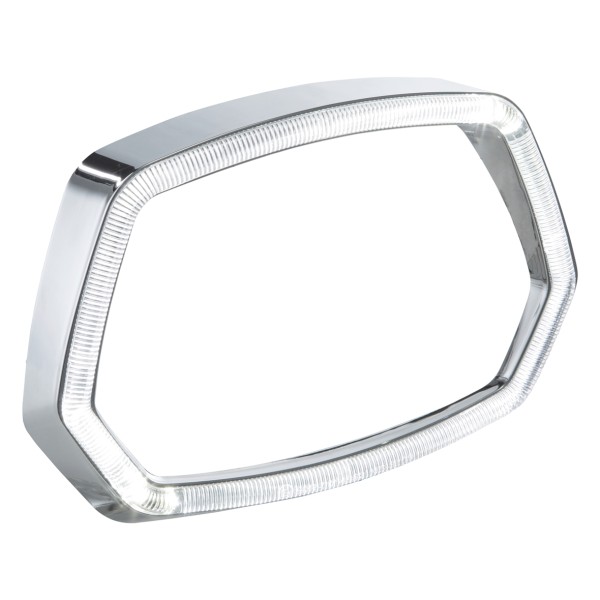 Lampenring chrom LED Leuchtring für Vespa Sprint 125/​150ccm 4T ('13-'18)