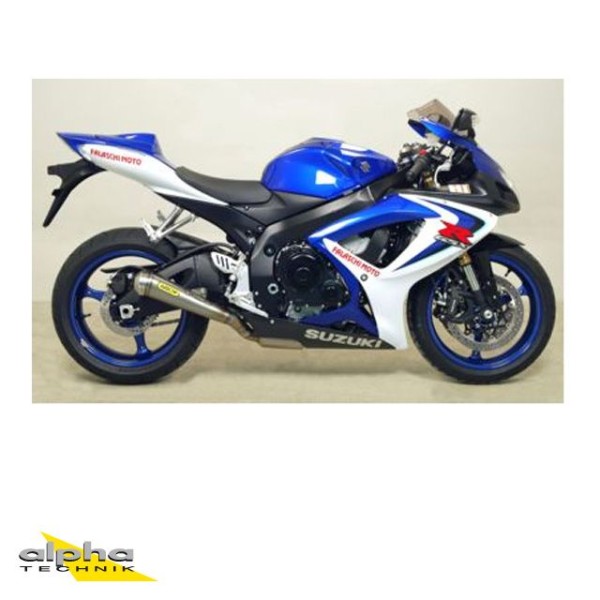 ARROW Auspuff PRO-RACING für GSX-R600 / GSXR750 2006-2007, Edelstahl