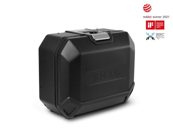 Shad Seitenkoffer Terra TR36, rechts, Aluminium schwarz, 36 l