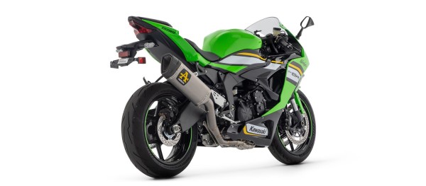 ARROW COMPETETION Titan-Komplettanlage für Kawasaki ZX-6R 636, 2024-