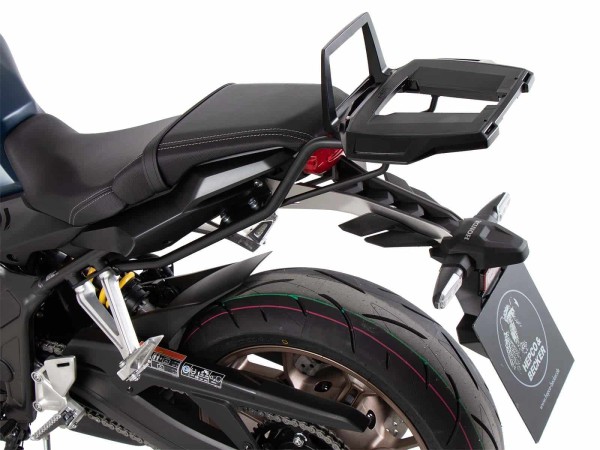 Alurack Topcaseträger schwarz für Honda CBR 650 R (21-23) Hepco & Becker