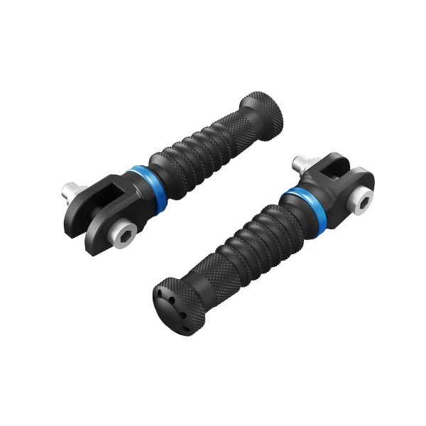 Custom-Fußrasten blau für den Fahrer Original Yamaha