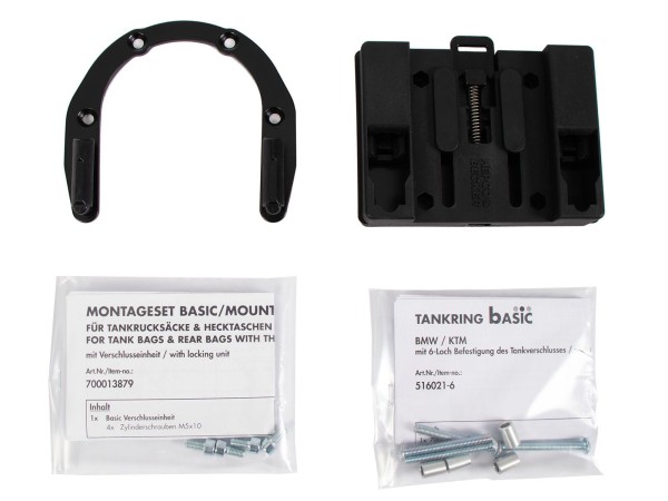 Tankring Basic inkl. Tankrucksackverschlusseinheit für BMW F 900 R (20-24) Hepco & Becker