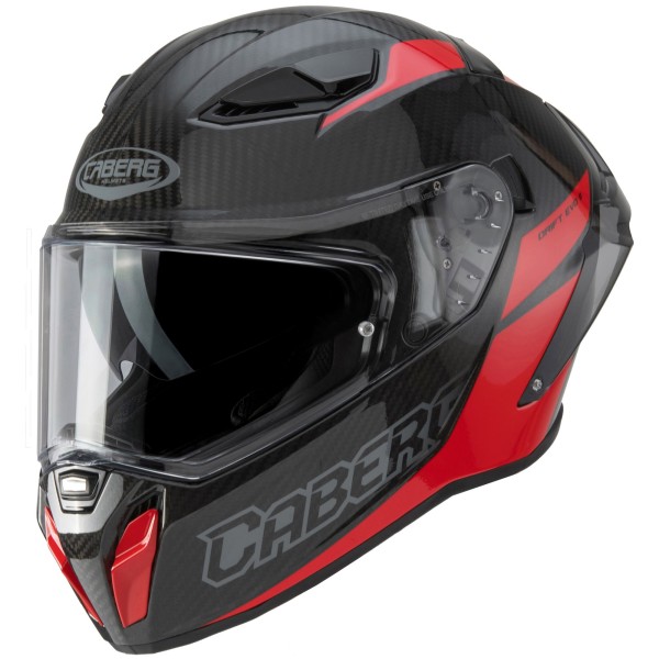 Caberg Helm Drift Evo II Nova Carbon schwarz/rot
