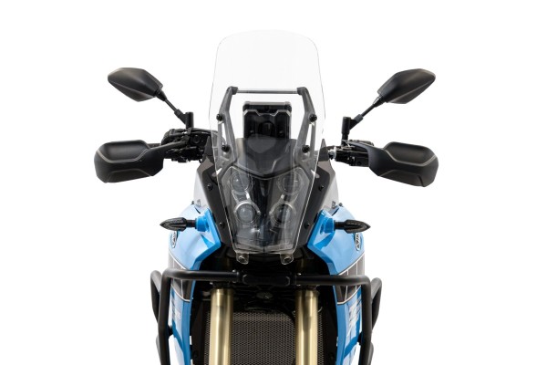 Rally Windschild klar mit Scheinwerferschutz für Yamaha Ténéré 700 (19-24)