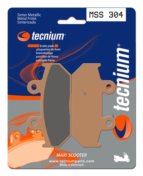 Tecnium Maxi Scooter Sintermetall Bremsbeläge - MSS304