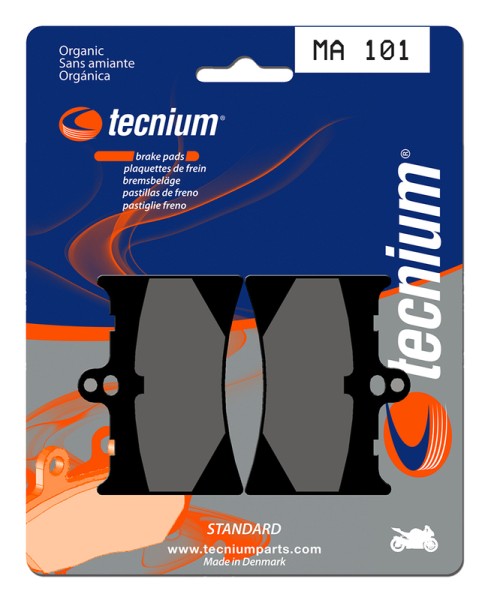 Tecnium Street Organische Bremsbeläge - MA101