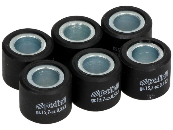 Polini Variatorrollensatz, 20x17 mm, 15,7 g, Stück: 6