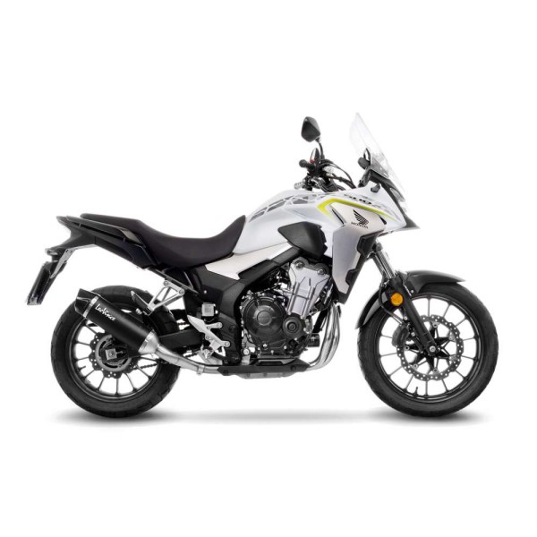 LeoVince Auspuffanlage Nero für Honda CB 500 F /X, CBR 500 R, schwarz, slip on, Euro4+5, E-Gutachten