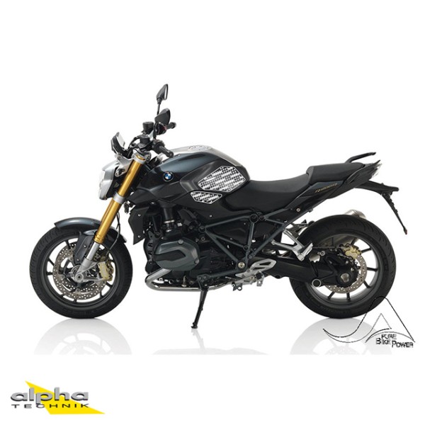 Stompgrip schwarz, Volcano, für BMW R1200R, 2015-2018, R1250R, 2019-2024